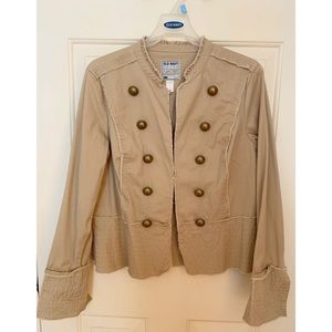 Old Navy military style jacket. Large. Like new!
